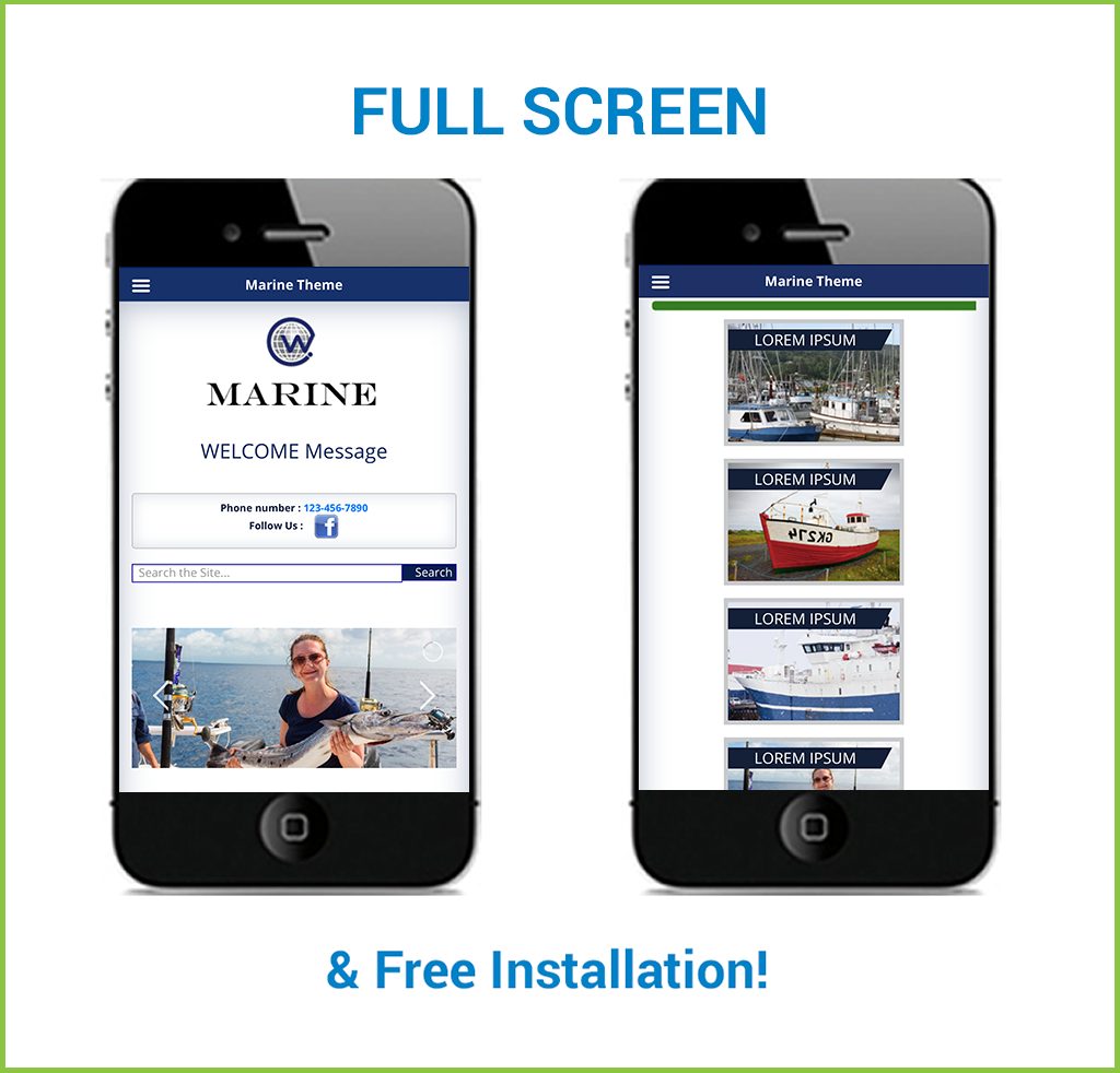 WordPress Themes for Marine Nautical